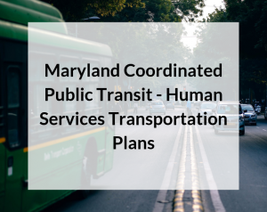 Share Your Input on Needs for Human Services Transportation Plans